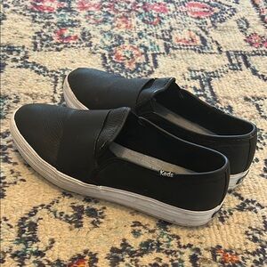 Keds Women's Black Slip-On Sneakers